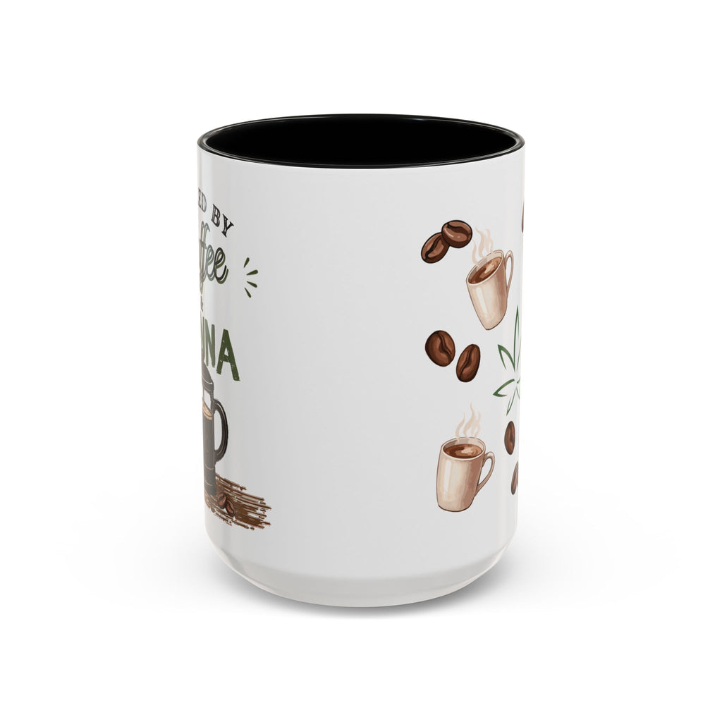 Fueled by Coffee & Canna | 15oz Ceramic Mug