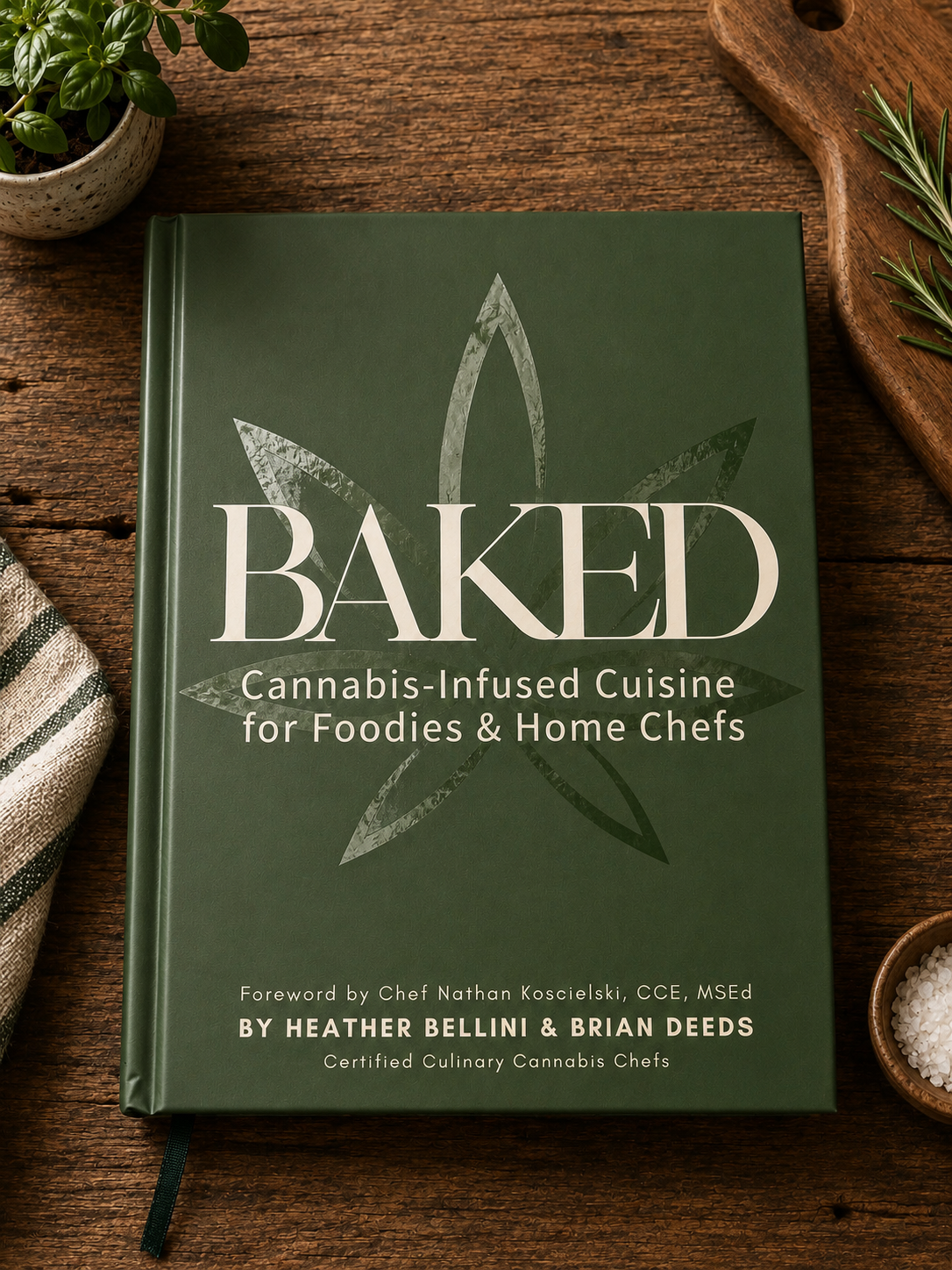 PREORDER | BAKED Cannabis Cookbook (Premium Hardcover)